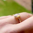Image 8 of Gold ring with precious opal