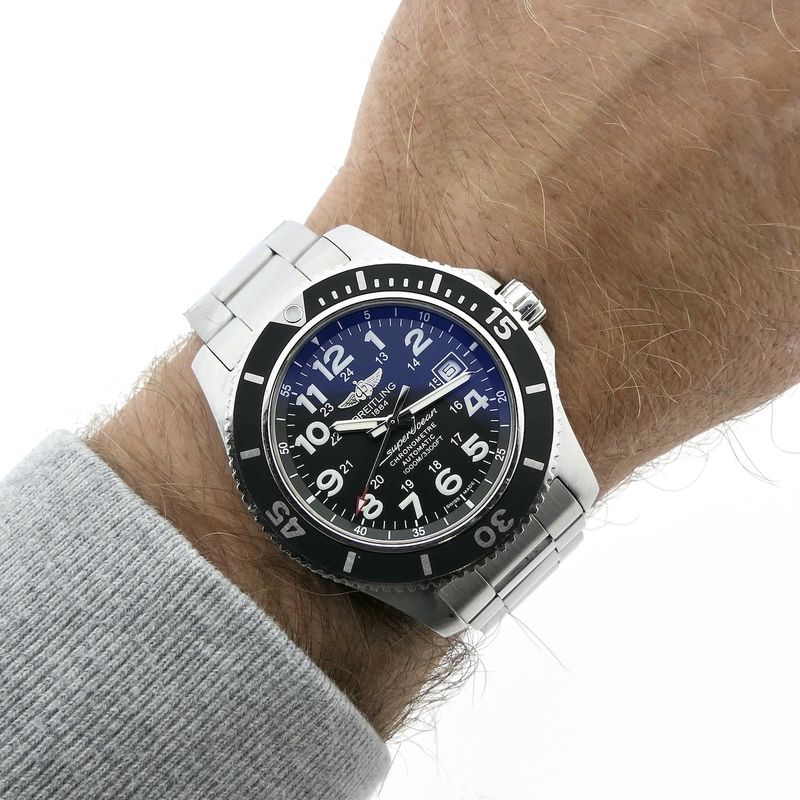 Image 14 of Breitling SuperOcean 44 A17392; Automatic men's diving watch