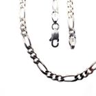 Image 1 of Silver Figaro link chain | 44.5 cm