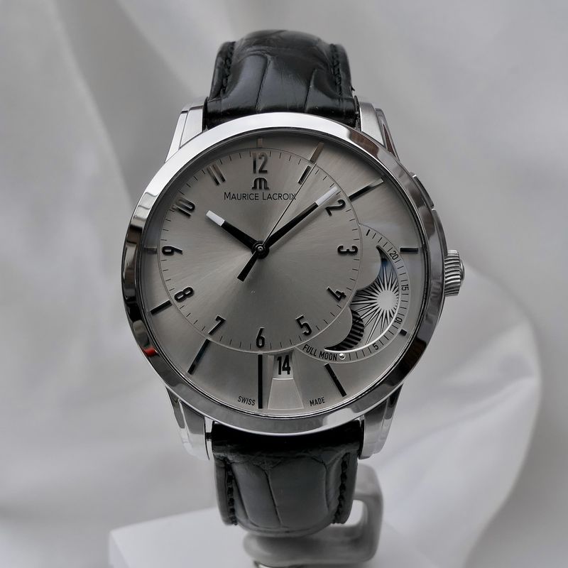 Image 18 of Maurice Lacroix Pontos Decentrique Phase de Lune PT6318; Automatic men's watch
