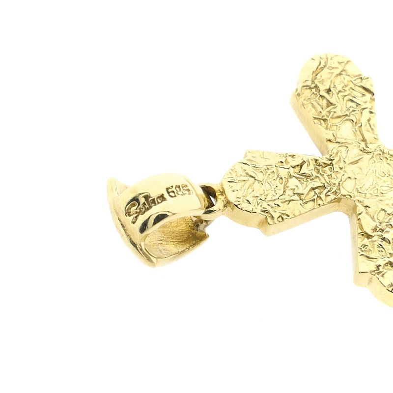 Image 6 of Gold pendant of a cross with corpus