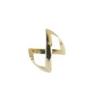 Image 5 of Gold V-shaped ring