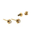 Image 4 of 18 ct. Gold stud earrings with diamond | 0.30 ct.