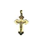 Image 1 of Antique gold 19th century pendant of a cross with corpus