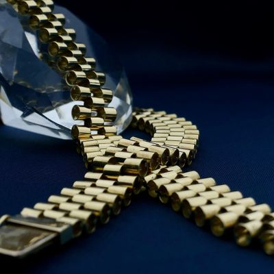 Image 2 of Gold Fantasy Link Necklace | 40 cm
