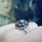 Image 8 of Silver ring with Zeeland button