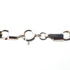 Image 4 of Silver gourmet link bracelet with engraving plate
