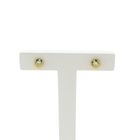 Image 1 of 18 ct. Gold stud earrings with diamond | 0.16 ct.