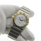 Image 8 of Omega Constellation 14102000; Gold/steel unisex watch
