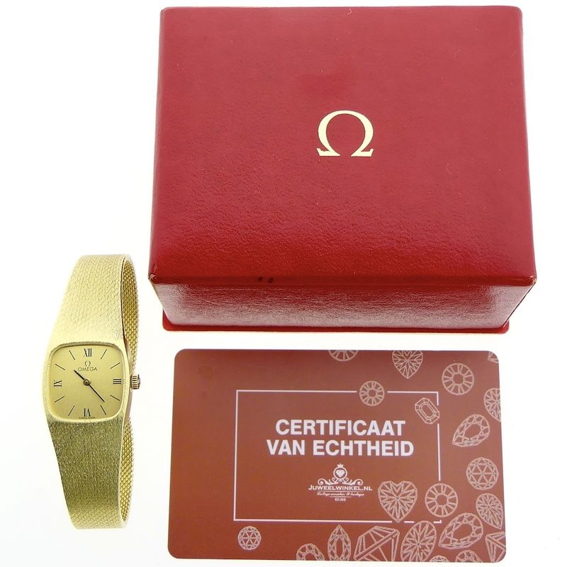 Image 4 of Omega Geneva; 14k gold women's watch