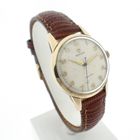 Image 3 of Rolex Precision; 9k gold vintage watch