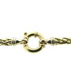 Image 8 of Gold necklace with foxtail link | 45 cm