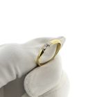 Image 8 of 18-karat two-tone gold ring with 0.04 ct. diamond