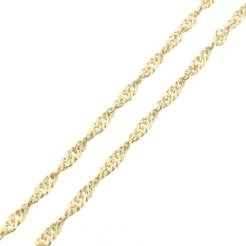 Image 6 of Gold Singapore link chain