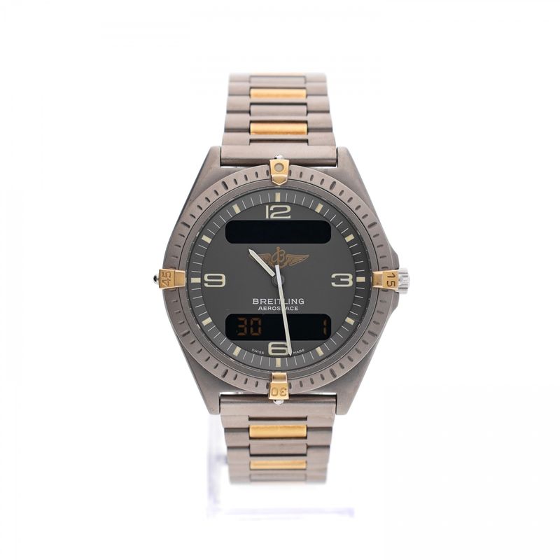 Image 1 of Breitling Aerospace F56059 / 80360; Men's Watch (Full Set '94)