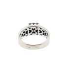 Image 4 of White gold ring with aquamarine and diamond; 0.04 ct.; 14 karat; size 17.5