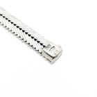 Image 6 of 18K white gold link bracelet with diamond; 0.55 ct. | 18.5 cm