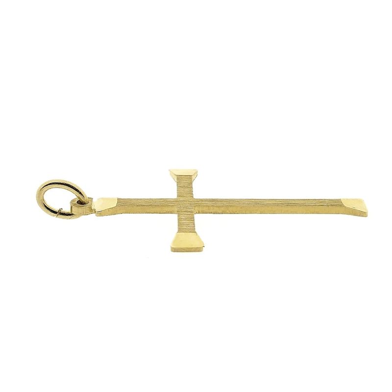 Image 10 of Gold pendant of a cross