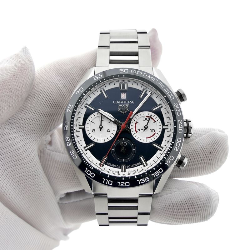 Image 6 of TAG Heuer Carrera '160 Years Anniversary' Limited Edition; Chronograph men's watch