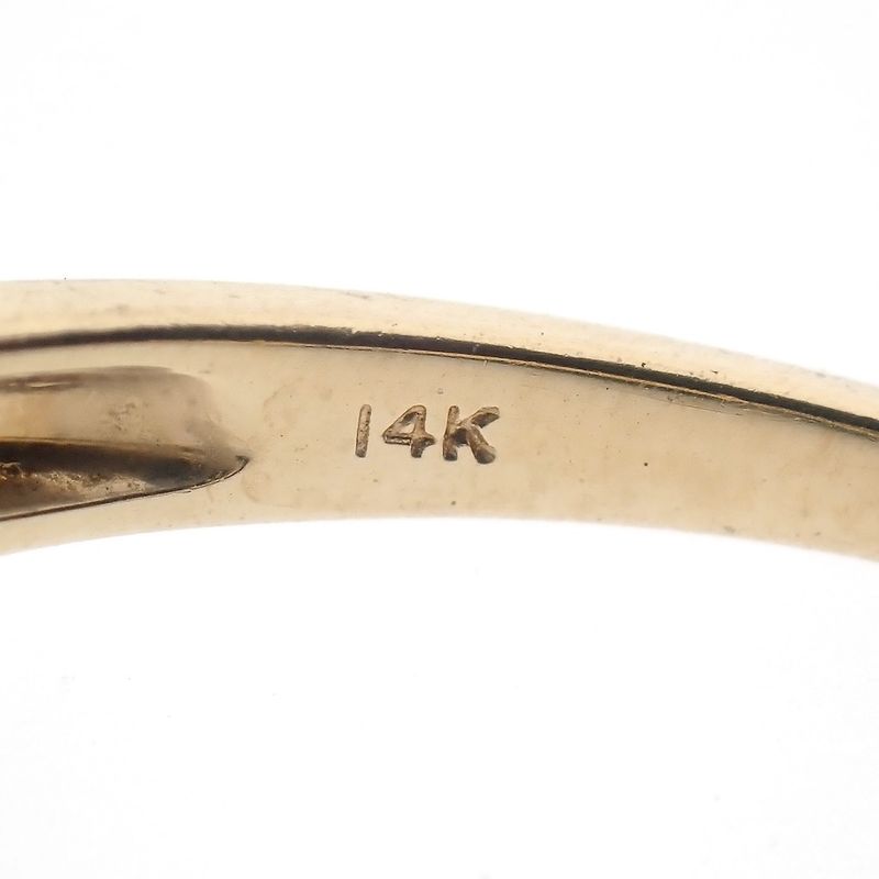 Image 10 of Gold entourage ring with diamonds | 0.25 ct.