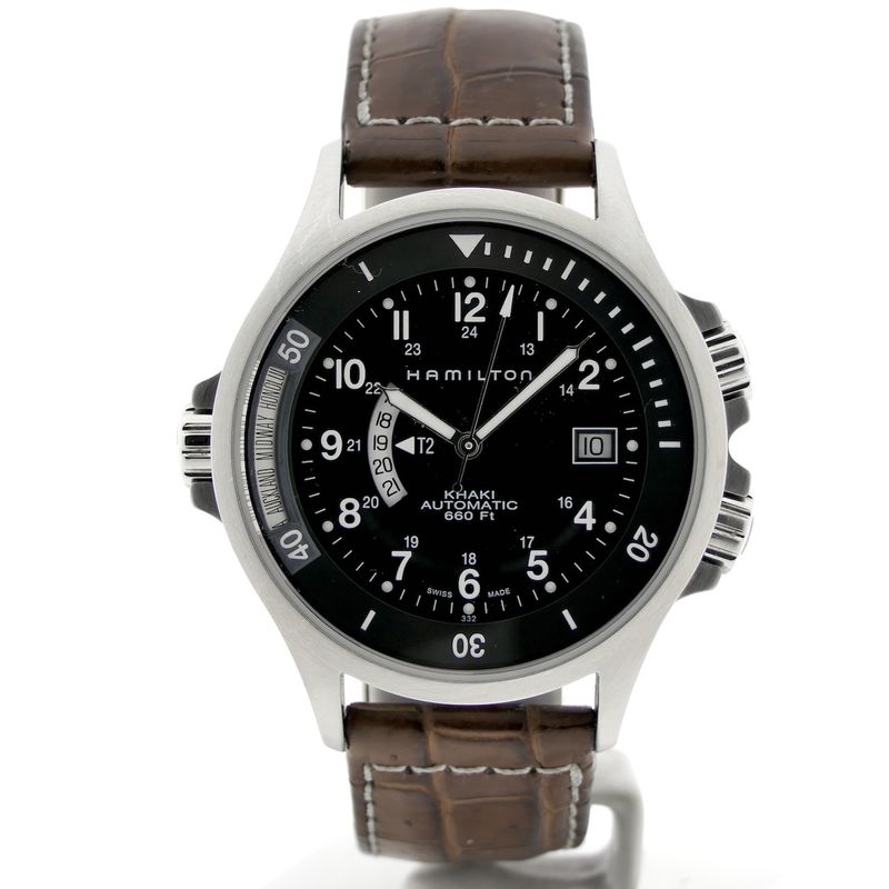 Image 1 of Hamilton Navy Automatic GMT H776151; Automatic men's watch