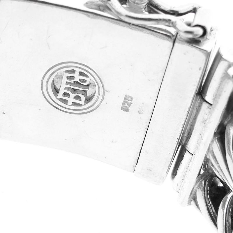 Image 4 of Silver Buddha to Buddha bracelet; Edwin Big XL
