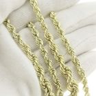 Image 8 of Gold twisted link necklace