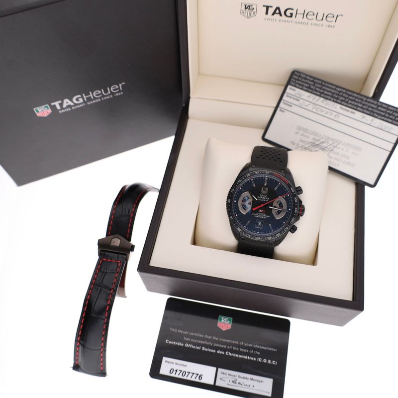 Image 6 of TAG Heuer Grand Carrera RS2 Chronograph CAV518B.FC6237; Automatic Men's Watch