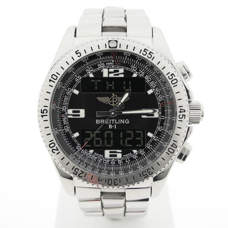Image 14 of Breitling B-1; Men's pilot's watch
