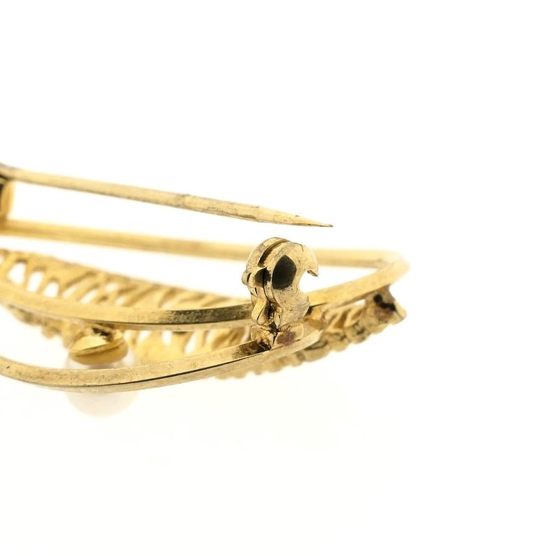 Image 6 of 8 carat brooch with pearl