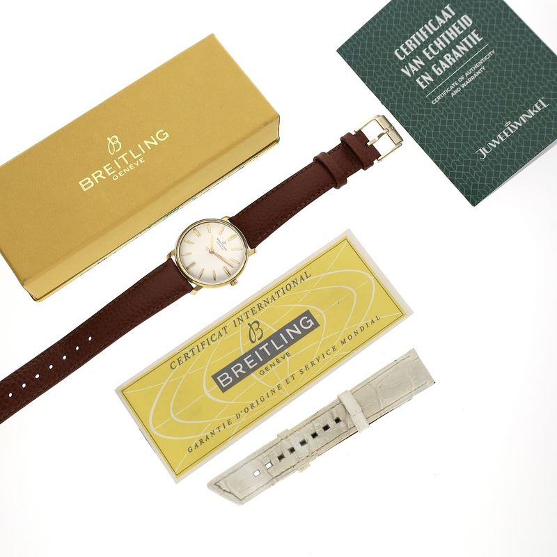 Image 19 of Breitling 'Bumper Automatic' 2516; Vintage men's watch in full set from 1961