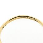 Image 7 of Gold solitaire ring with zirconia