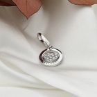 Image 2 of White gold 'Tondo Heart' pendant with 0.10 ct. diamond | Bvlgari