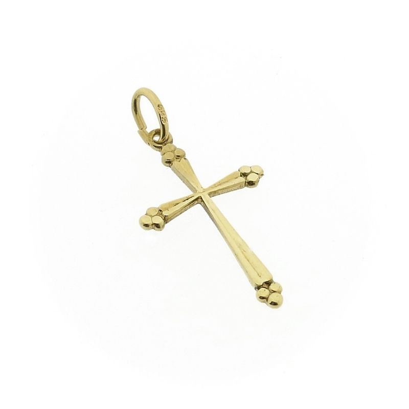 Image 8 of Gold pendant of a cross