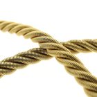 Image 8 of 18-karat gold necklace with diamonds and sapphire; Wellendorf | 42 cm