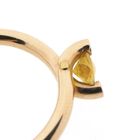 Image 6 of Rose gold ring set with citrine