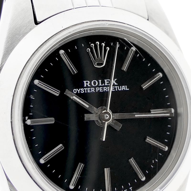 Image 5 of Rolex Oyster Perpetual 26mm 67180; Vintage ladies watch