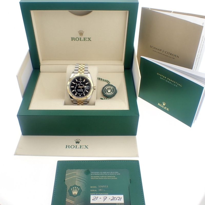 Image 20 of Rolex Sky-Dweller 326933; Men's watch