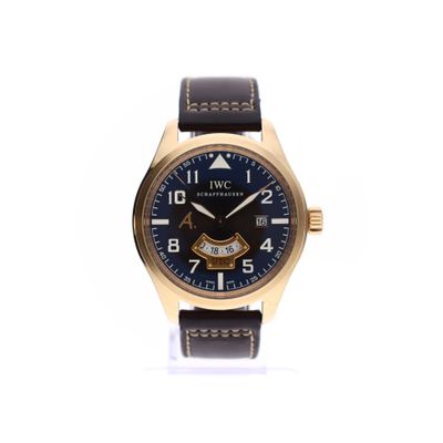 Afbeelding 1 van IWC Pilot's Watch UTC Antoine de Saint Exupéry IW3261-03; Limited Edition 18k. Gouden Heren Horloge