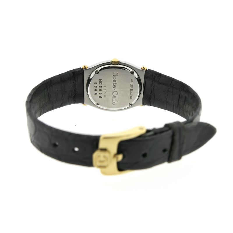 Image 10 of Chopard Monte-Carlo 8034; Vintage gold/steel women's watch