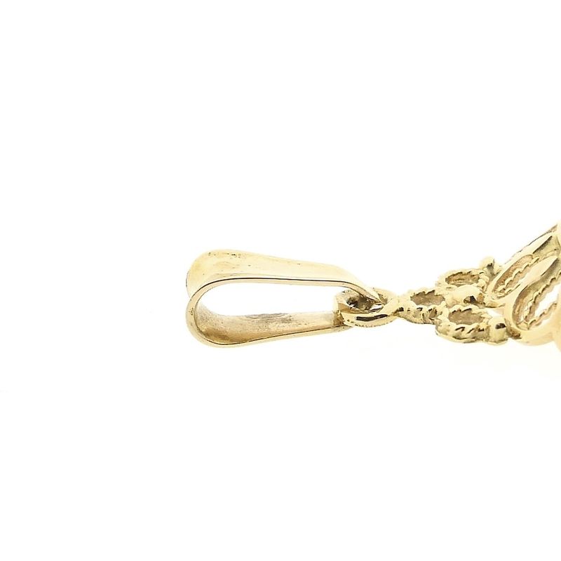 Image 4 of Gold pendant with precious opal