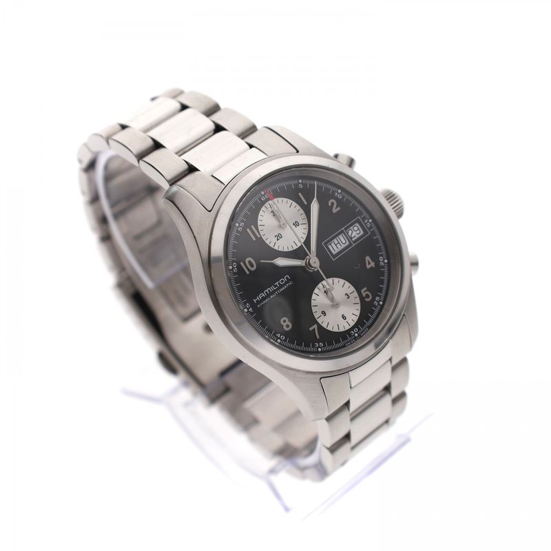 Image 4 of Hamilton Khaki Chronograph H714660; Automatic Watch