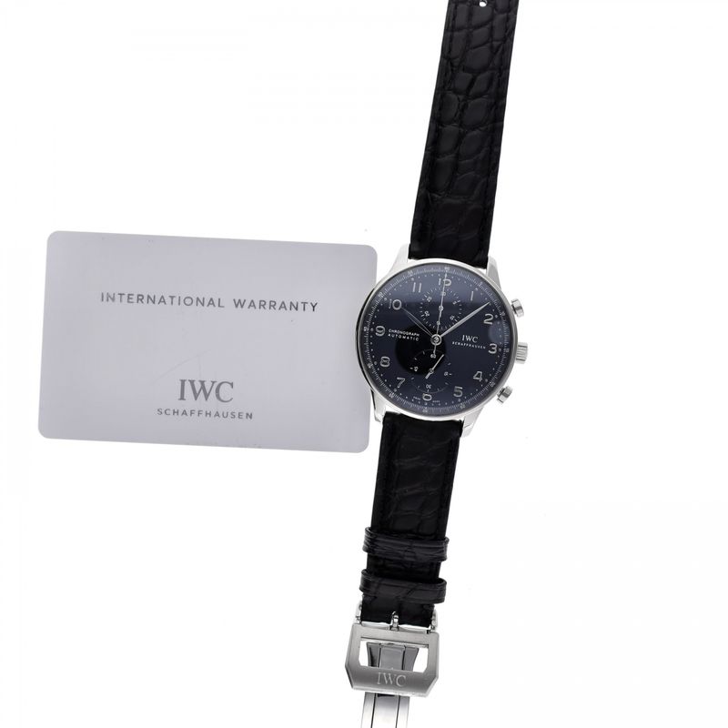 Image 13 of IWC Portuguese Chronograph IW371447; Automatic Men's Watch