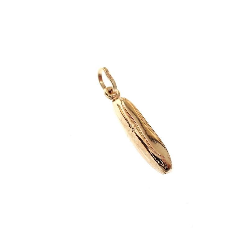 Image 4 of 18K Gold Ballerina Shoe Pendant | Vintage