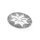 Image 8 of Vintage silver starburst brooch