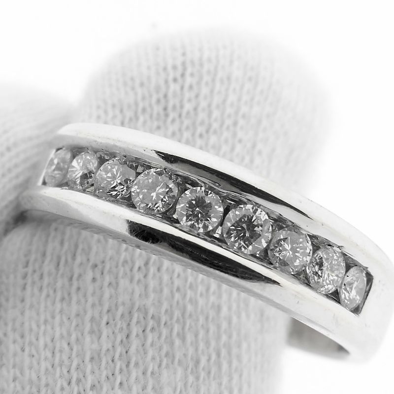 Image 3 of White gold ring with diamond | 0.63 ct.
