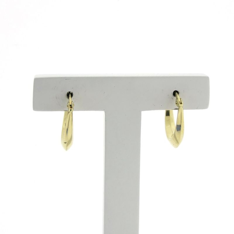 Image 1 of Gold subtle earrings | Ø 16.0 mm