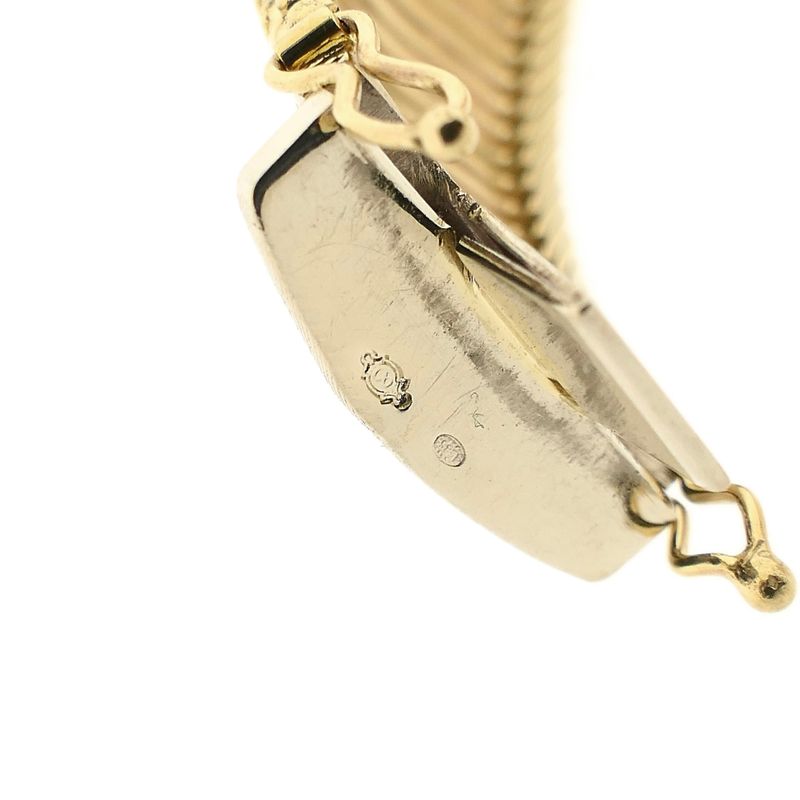 Image 6 of 14 Karat Golden Fantasy Chain Bracelet; 19 cm
