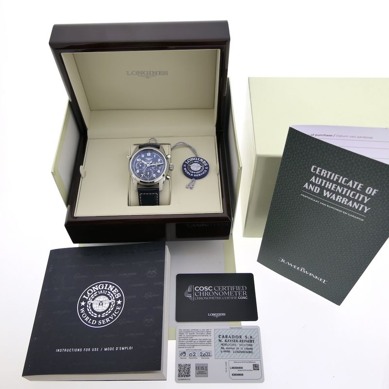 Image 18 of Longines Spirit Chronometer Chronograph L3.820.4; Automatic men's watch