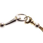 Image 10 of Two-tone gold snake link bracelet; Cetas